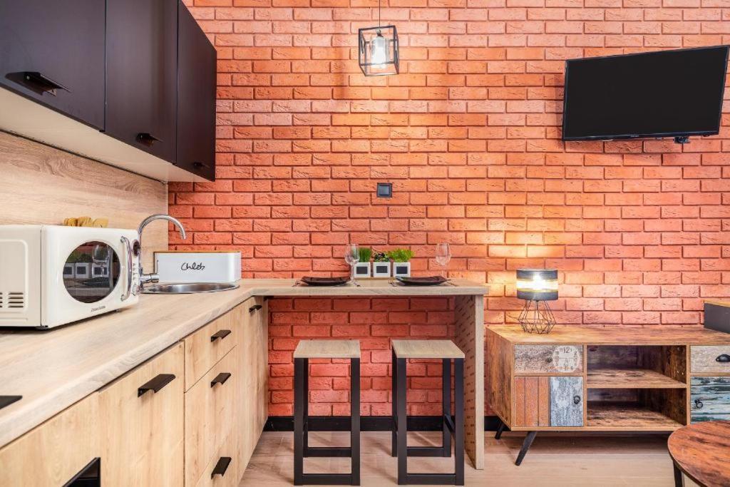 Bm Apartamenty Waly Chrobrego Radogoska Parking Free Szczecin Luaran gambar